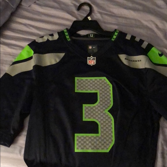 Men’s Nike Russell Wilson Seahawks NFL Jersey - Picture 1 of 2